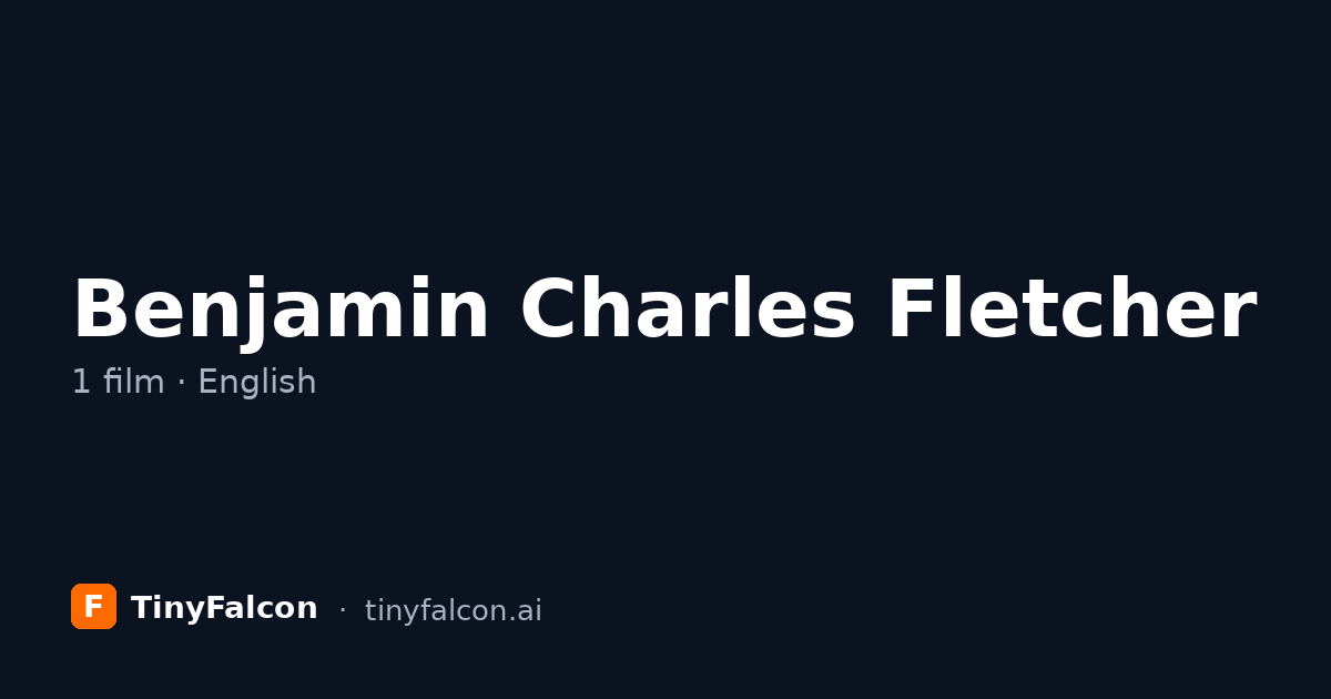 Benjamin Charles Fletcher