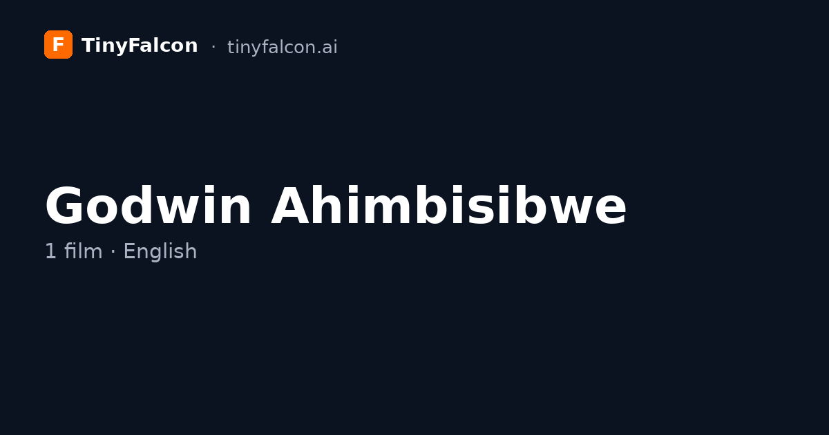 Godwin Ahimbisibwe