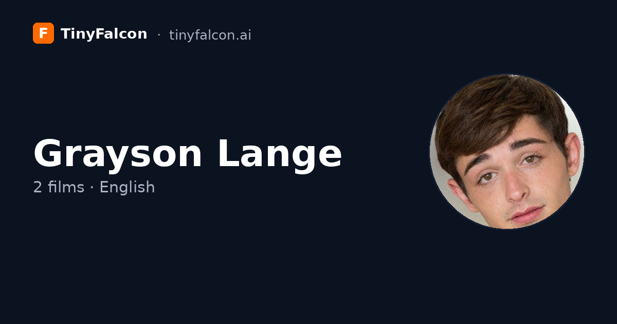 Grayson Lange