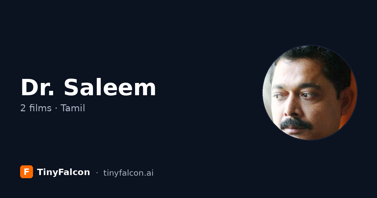 Dr. Saleem