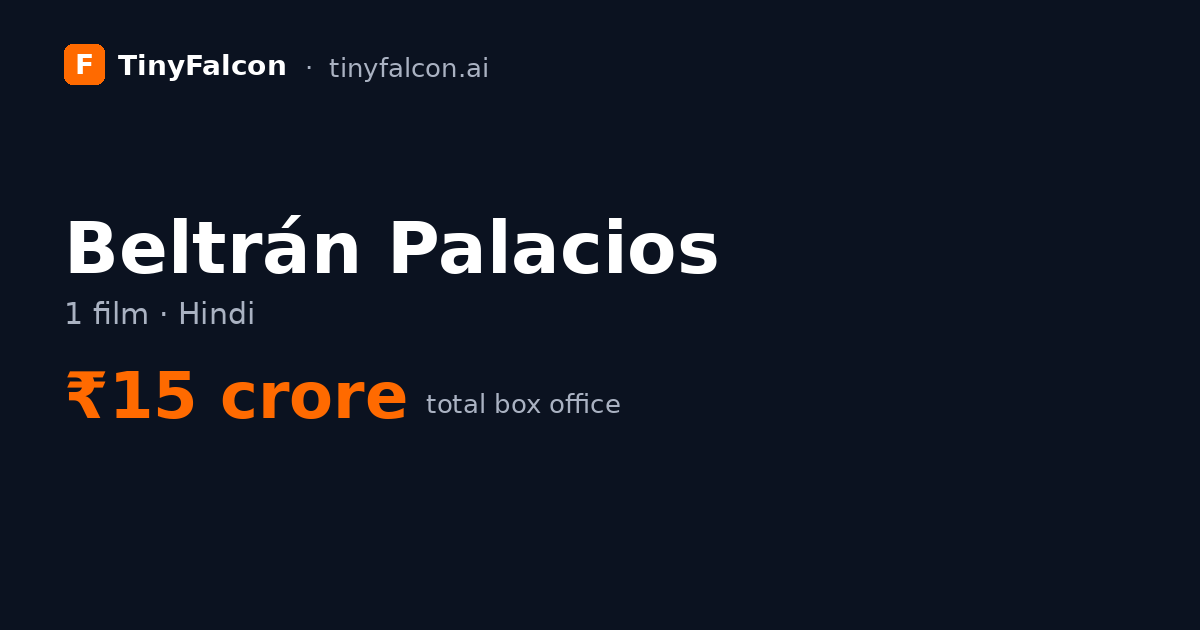 Beltrán Palacios