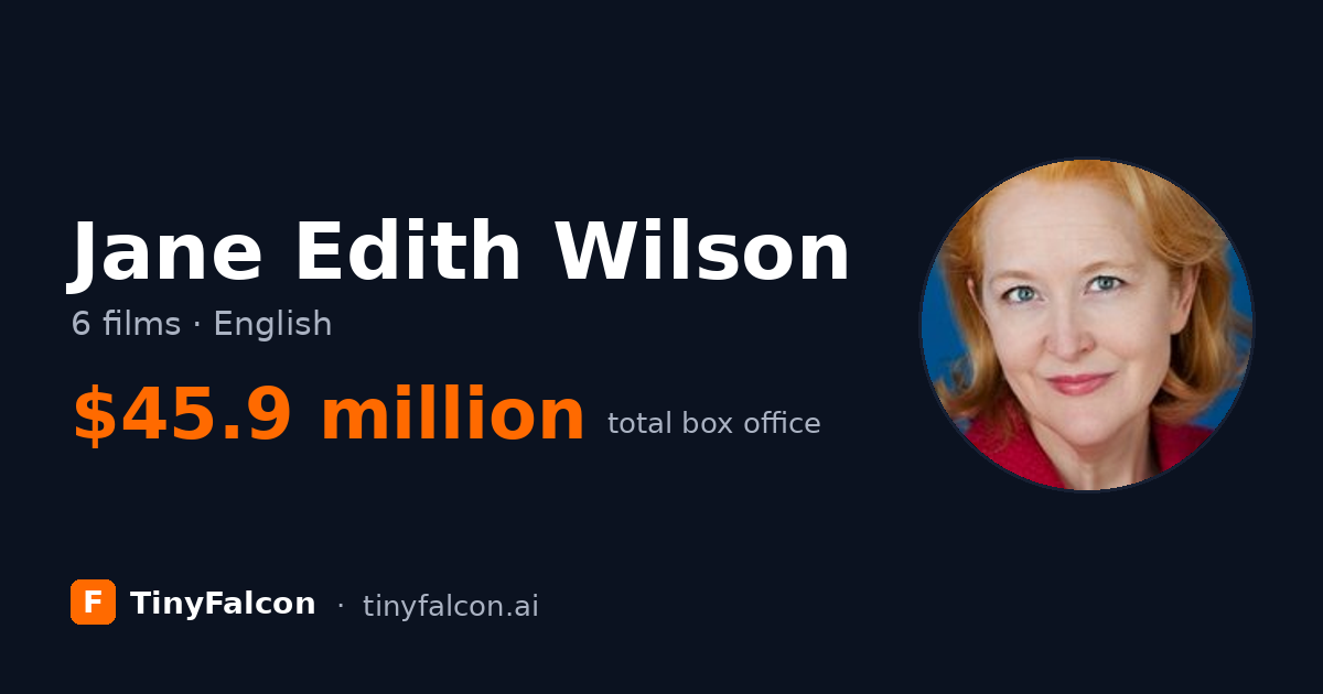 Jane Edith Wilson