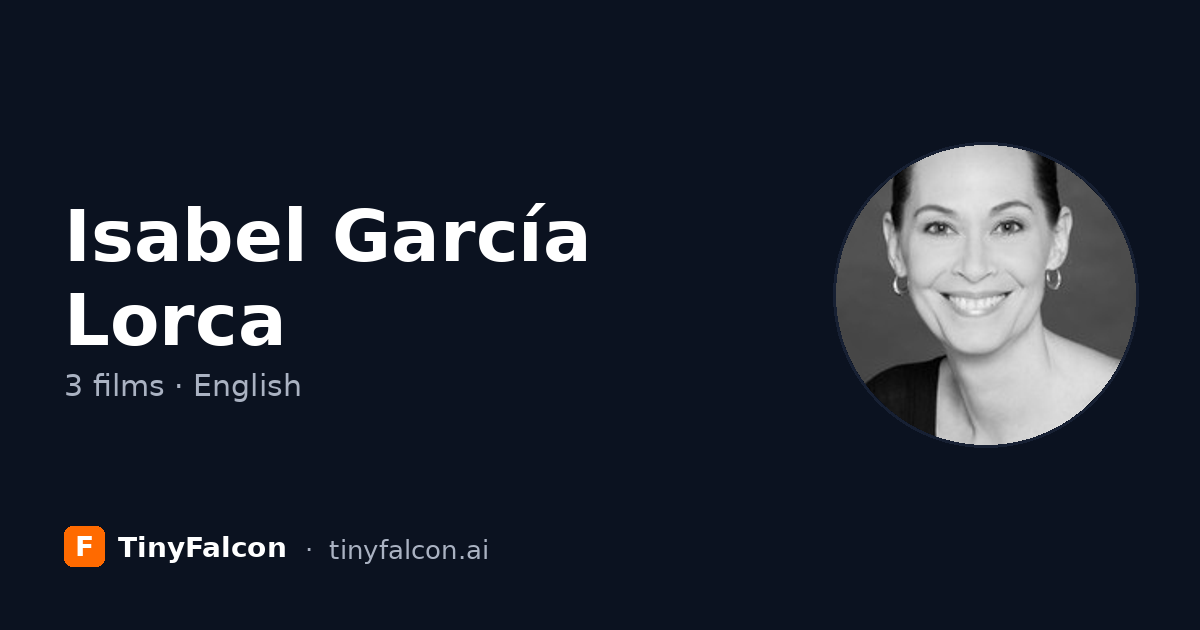 Isabel García Lorca