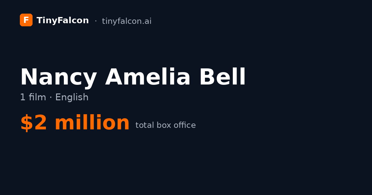 Nancy Amelia Bell