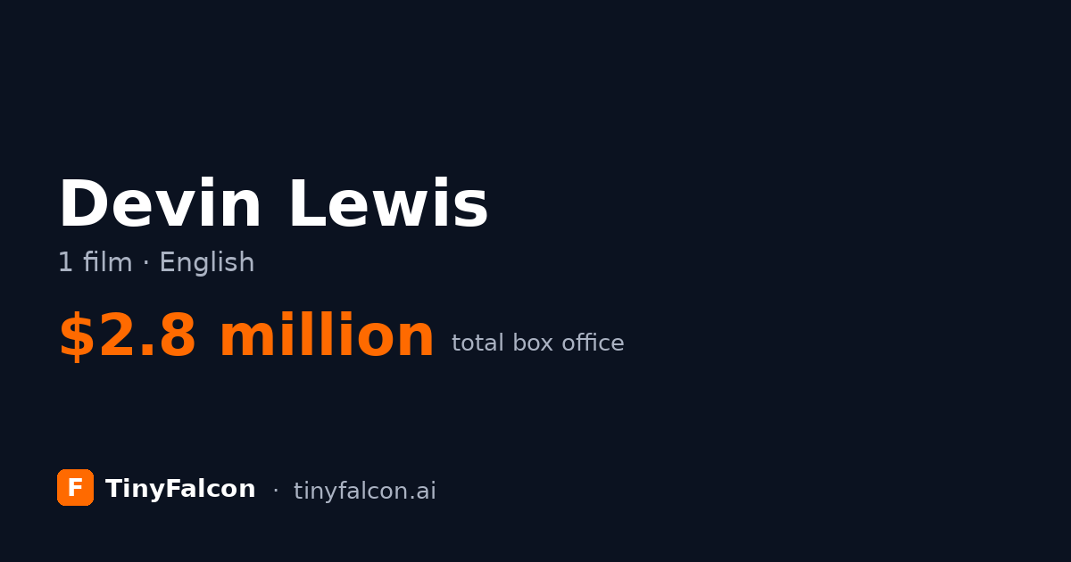 Devin Lewis