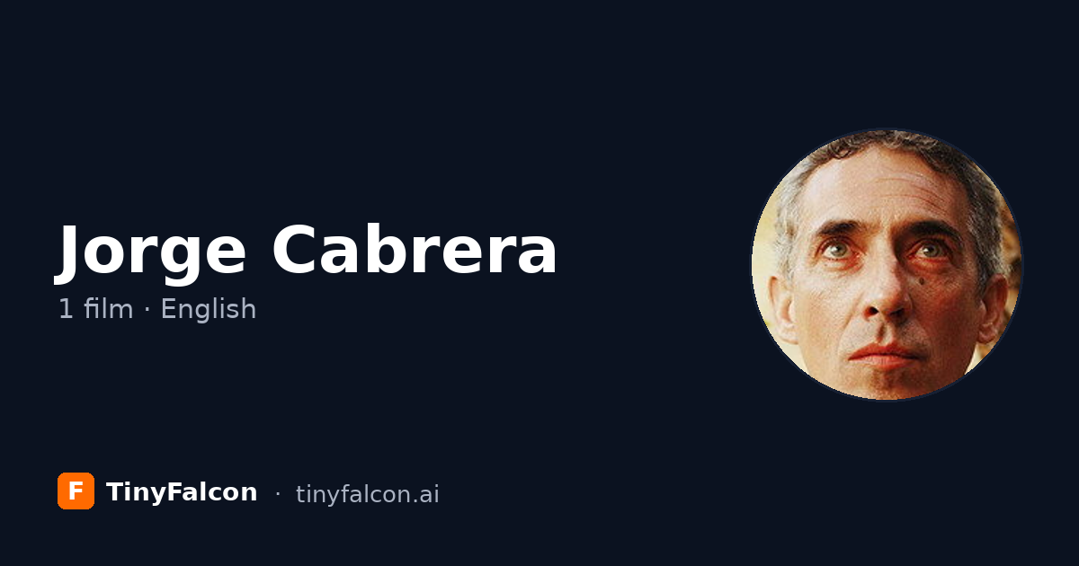 Jorge Cabrera