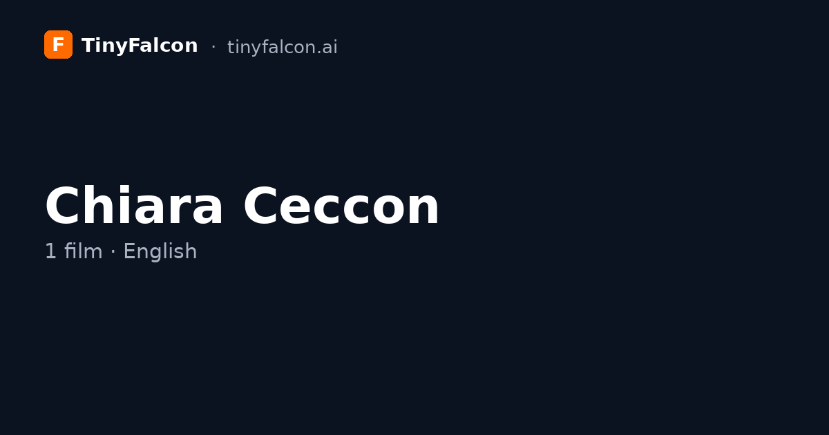 Chiara Ceccon