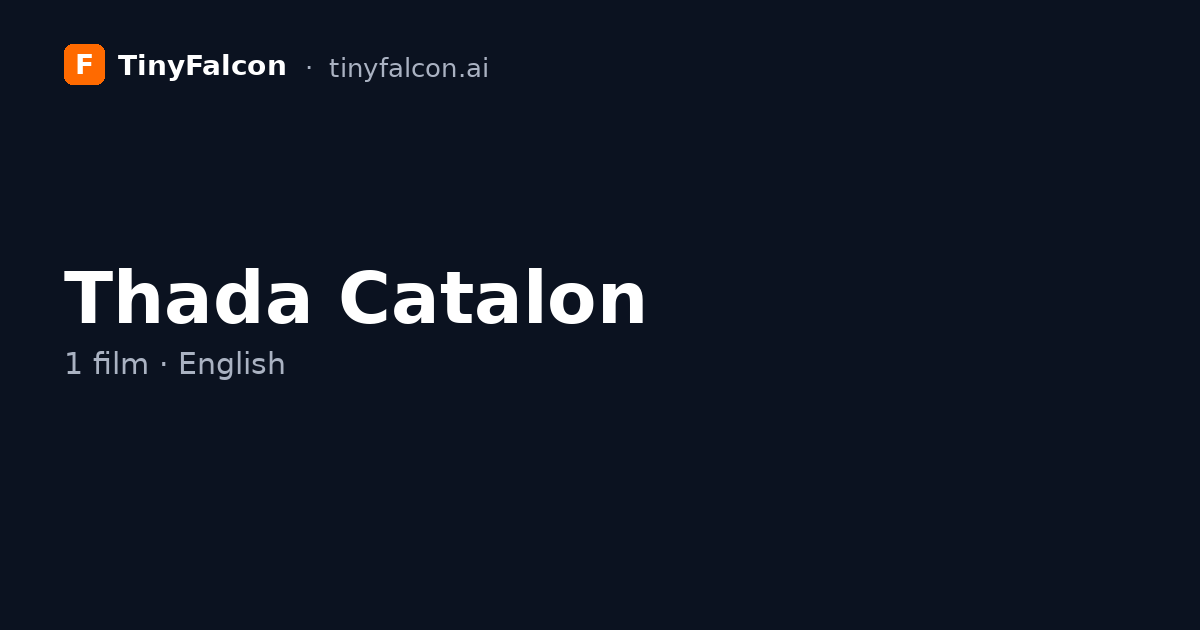 Thada Catalon