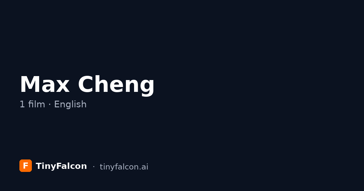 Max Cheng