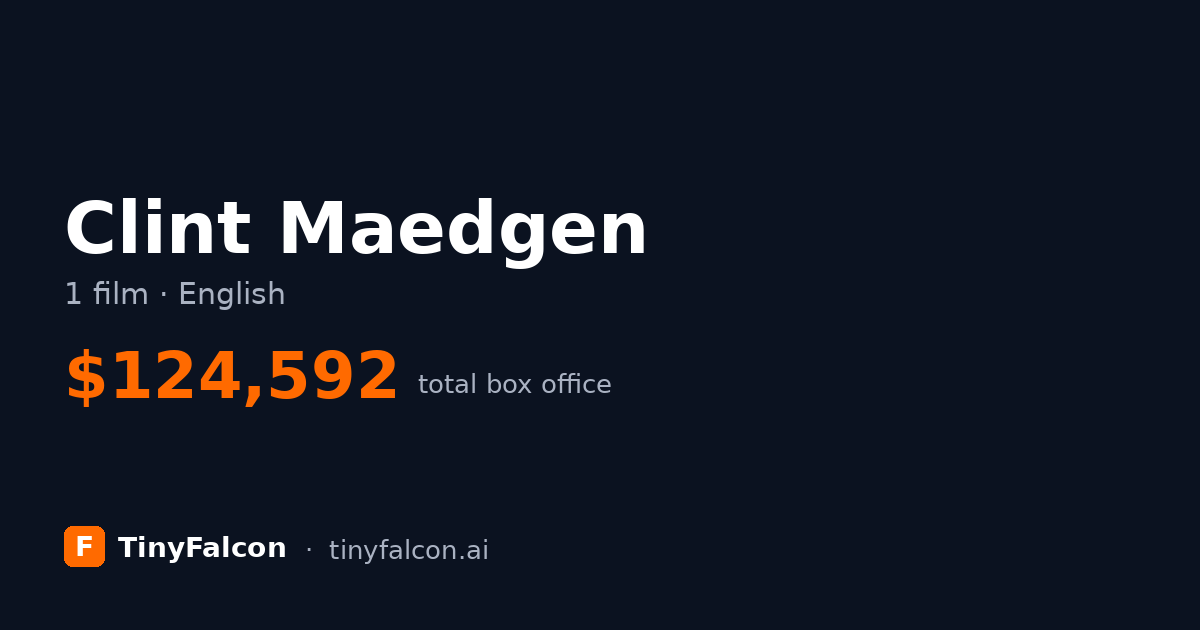 Clint Maedgen