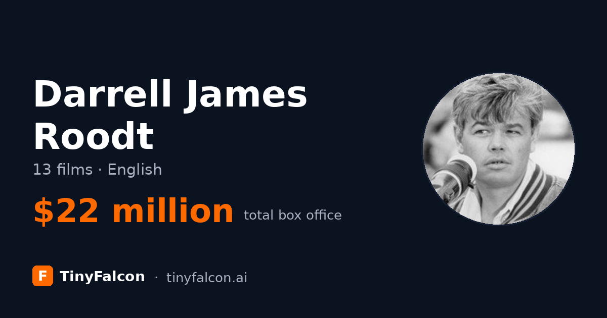 Darrell James Roodt