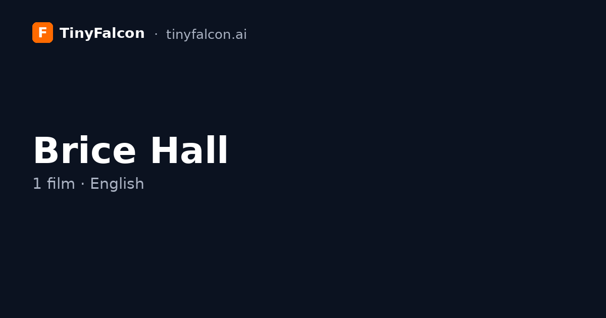 Brice Hall