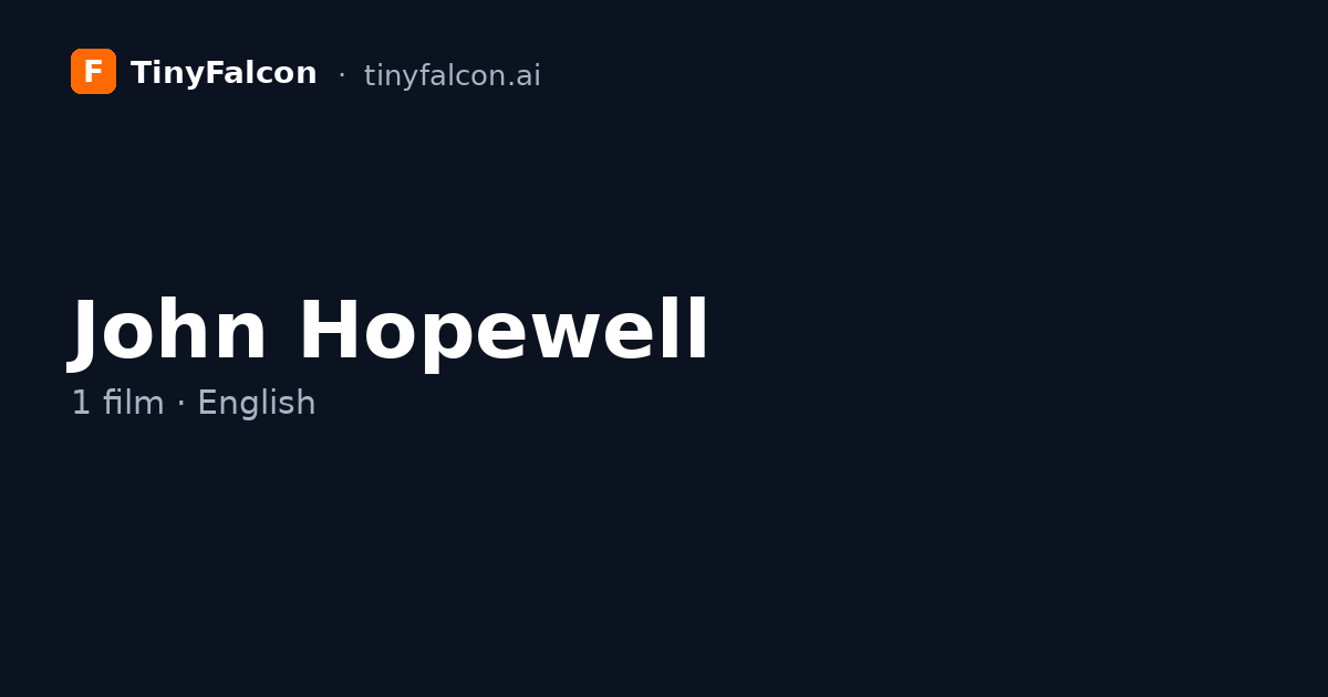 John Hopewell