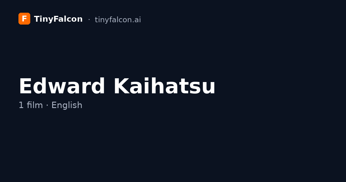 Edward Kaihatsu