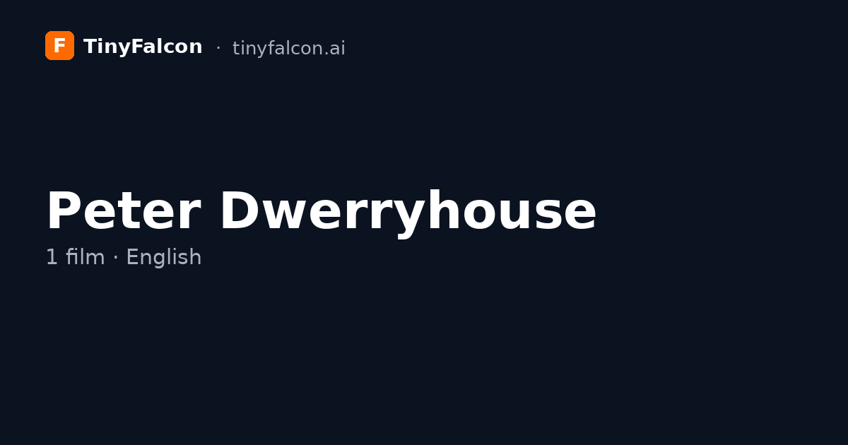 Peter Dwerryhouse