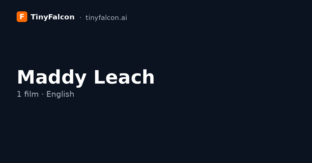 Maddy Leach