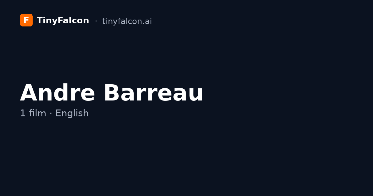 Andre Barreau