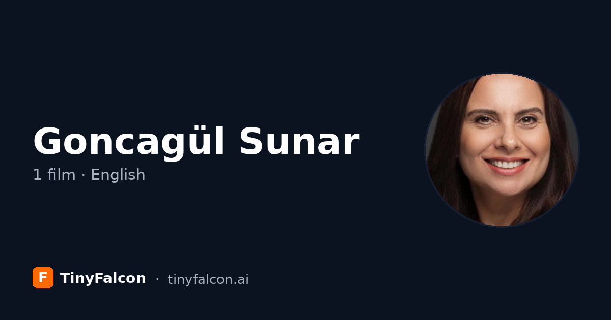 Goncagül Sunar