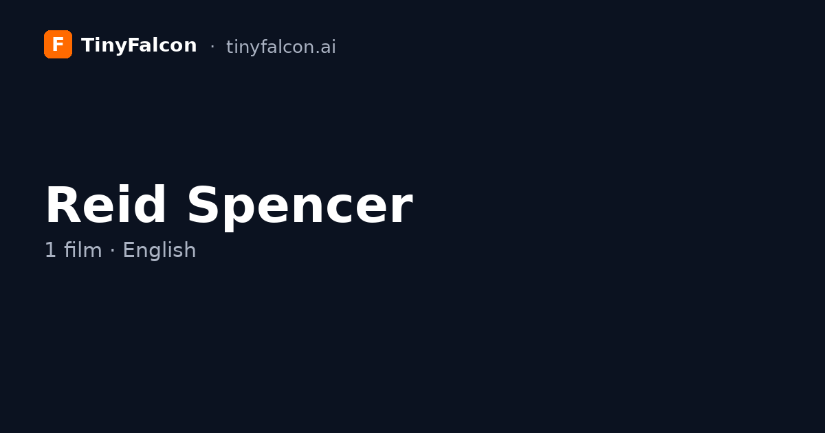 Reid Spencer