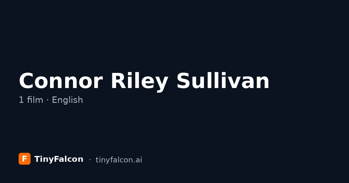 Connor Riley Sullivan