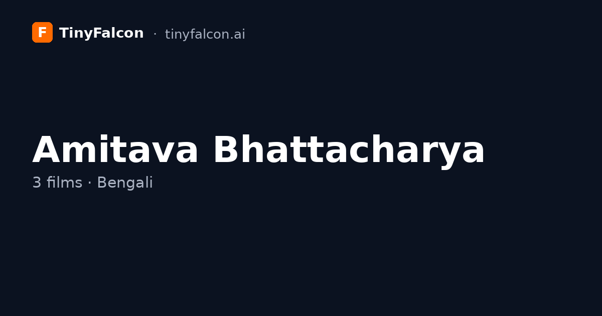 Amitava Bhattacharya