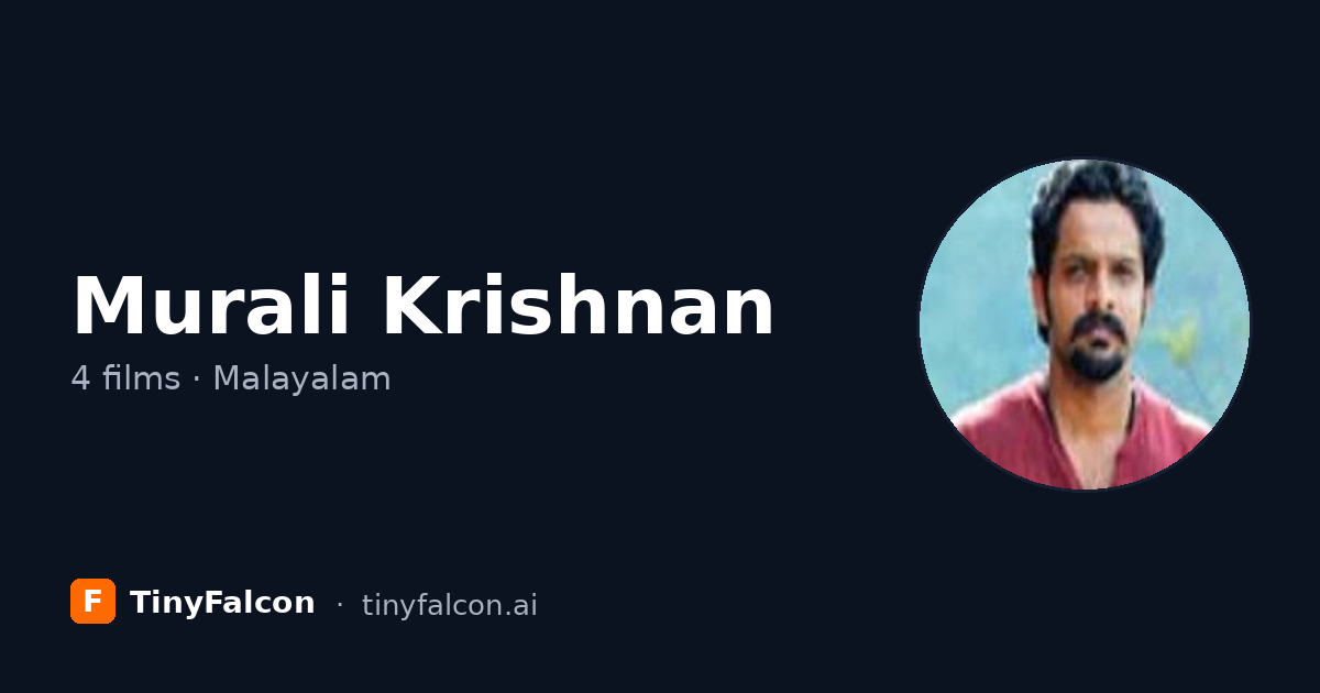 Murali Krishnan