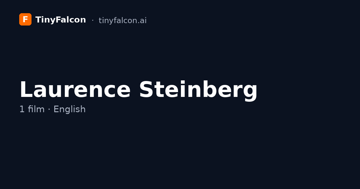 Laurence Steinberg