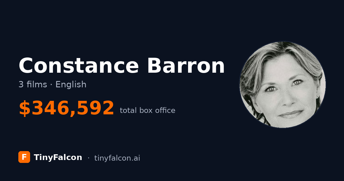 Constance Barron