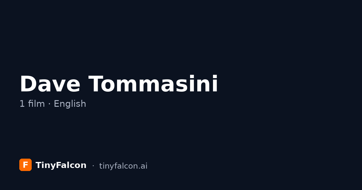 Dave Tommasini