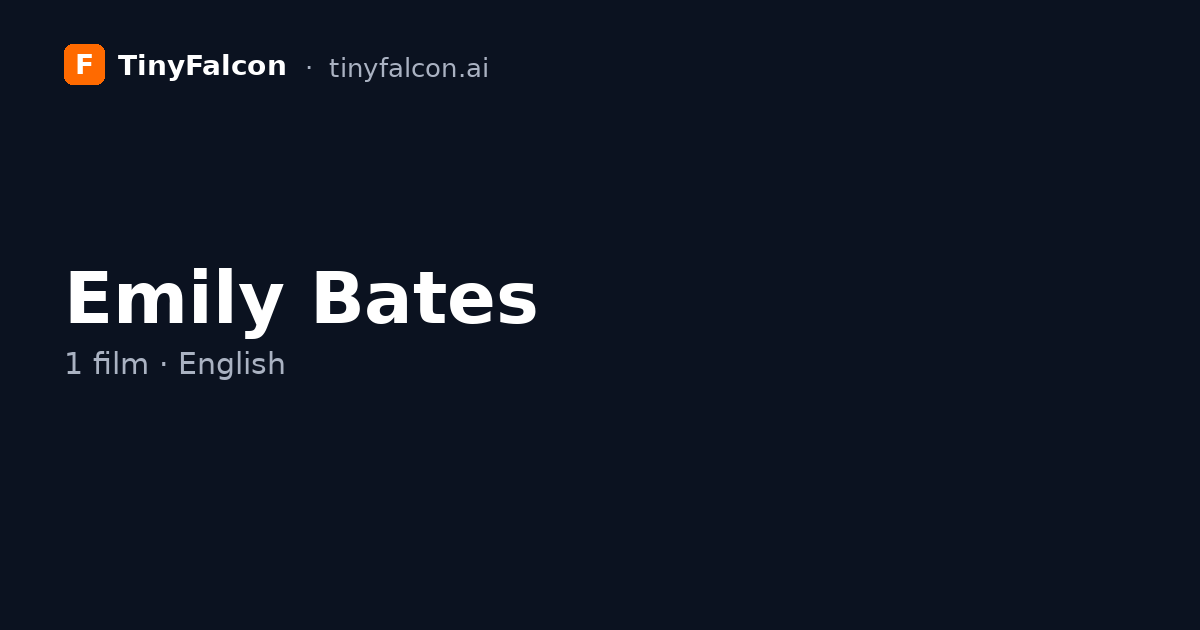 Emily Bates