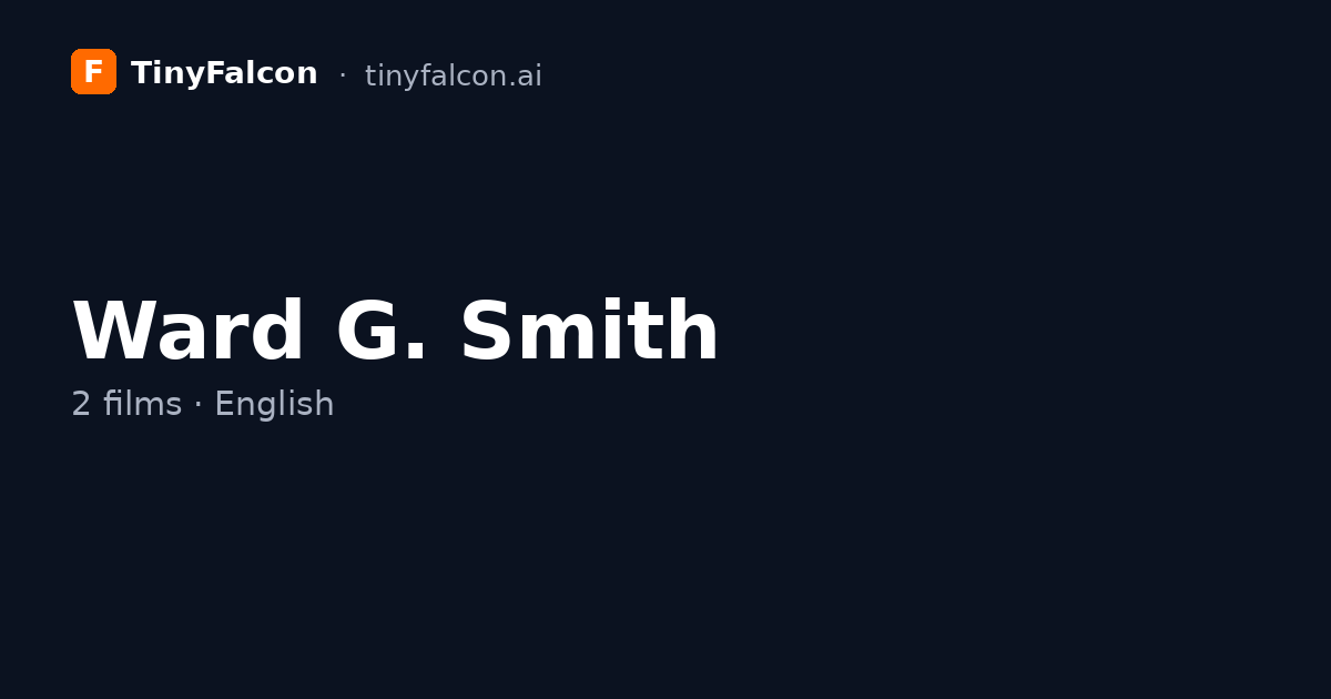 Ward G. Smith