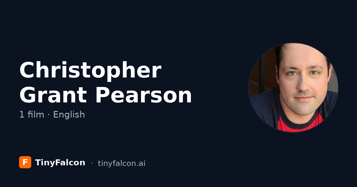 Christopher Grant Pearson