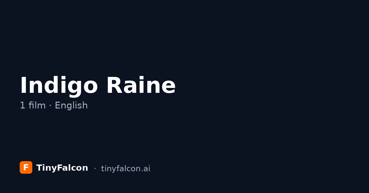 Indigo Raine