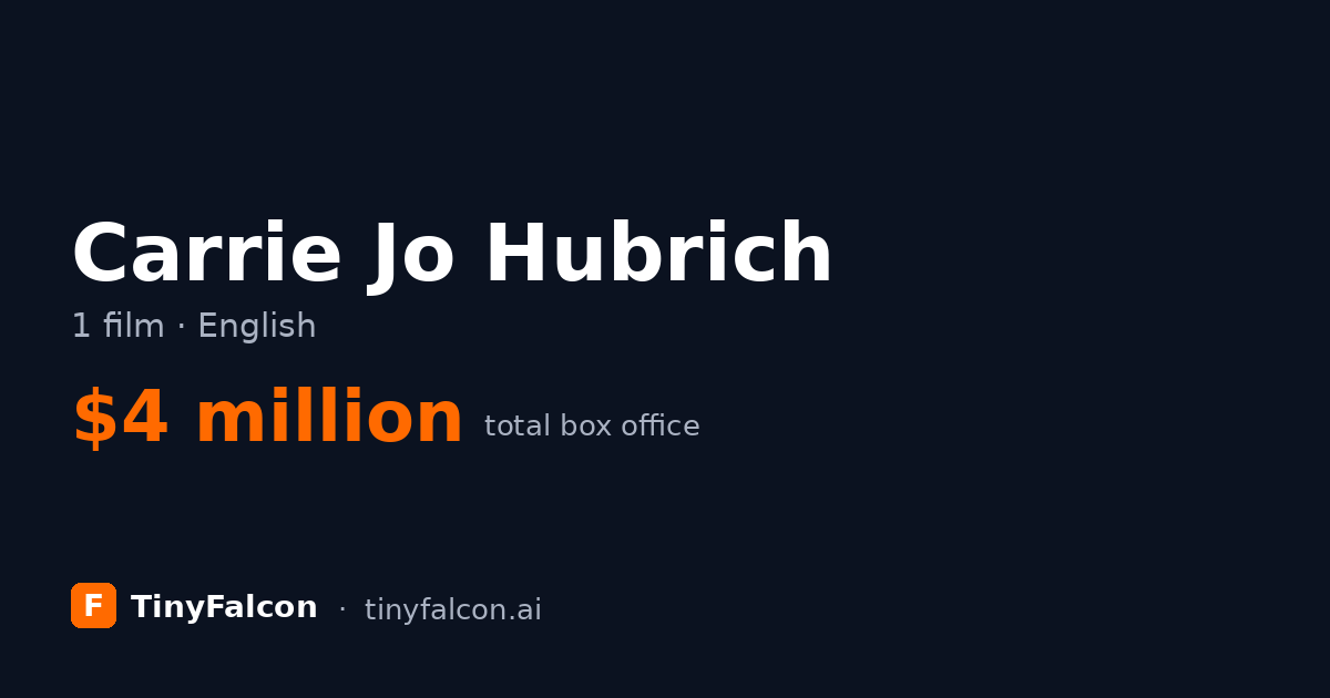 Carrie Jo Hubrich