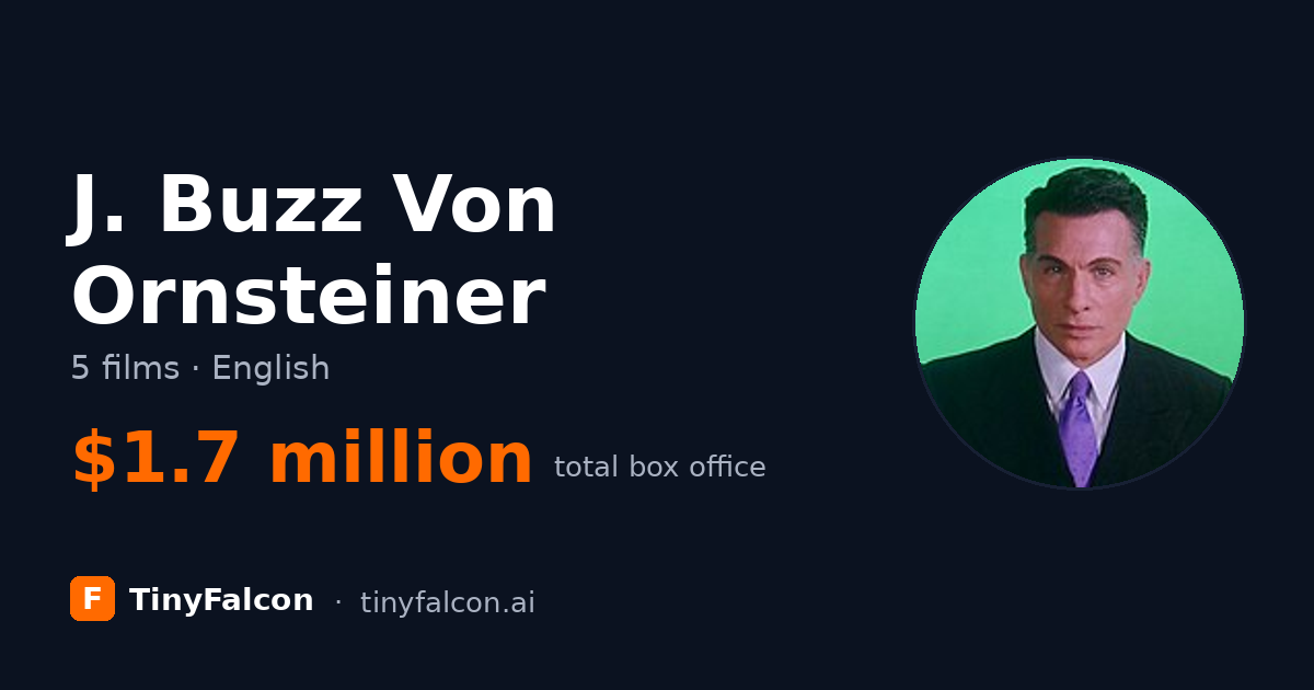 J. Buzz Von Ornsteiner