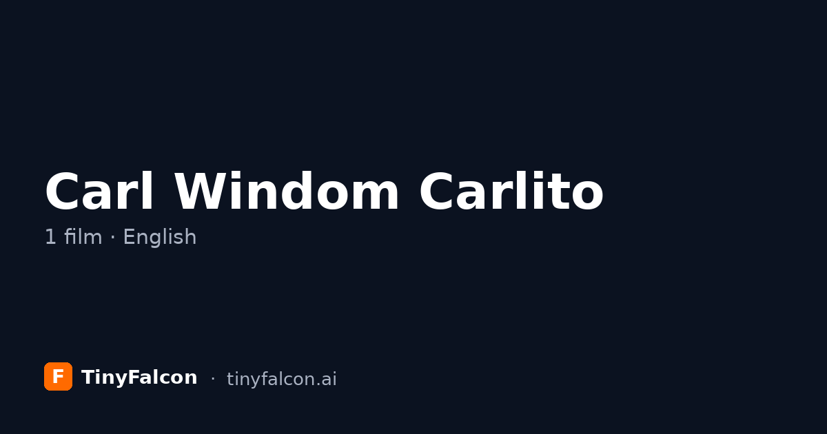 Carl Windom Carlito