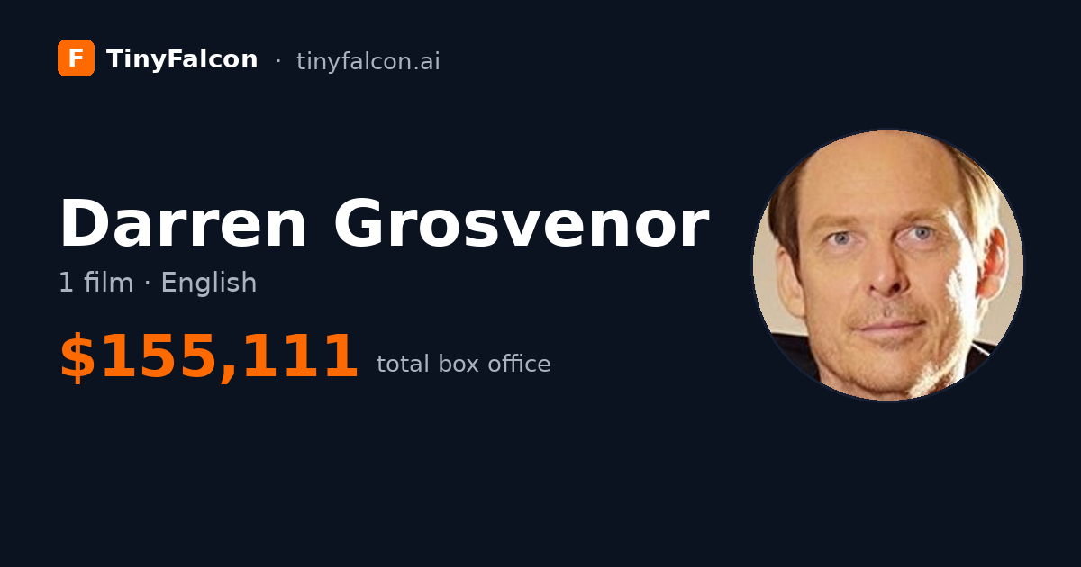 Darren Grosvenor