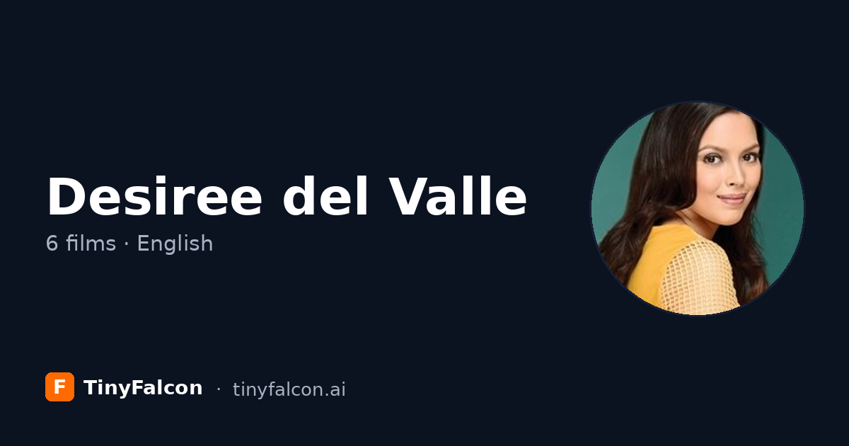Desiree del Valle