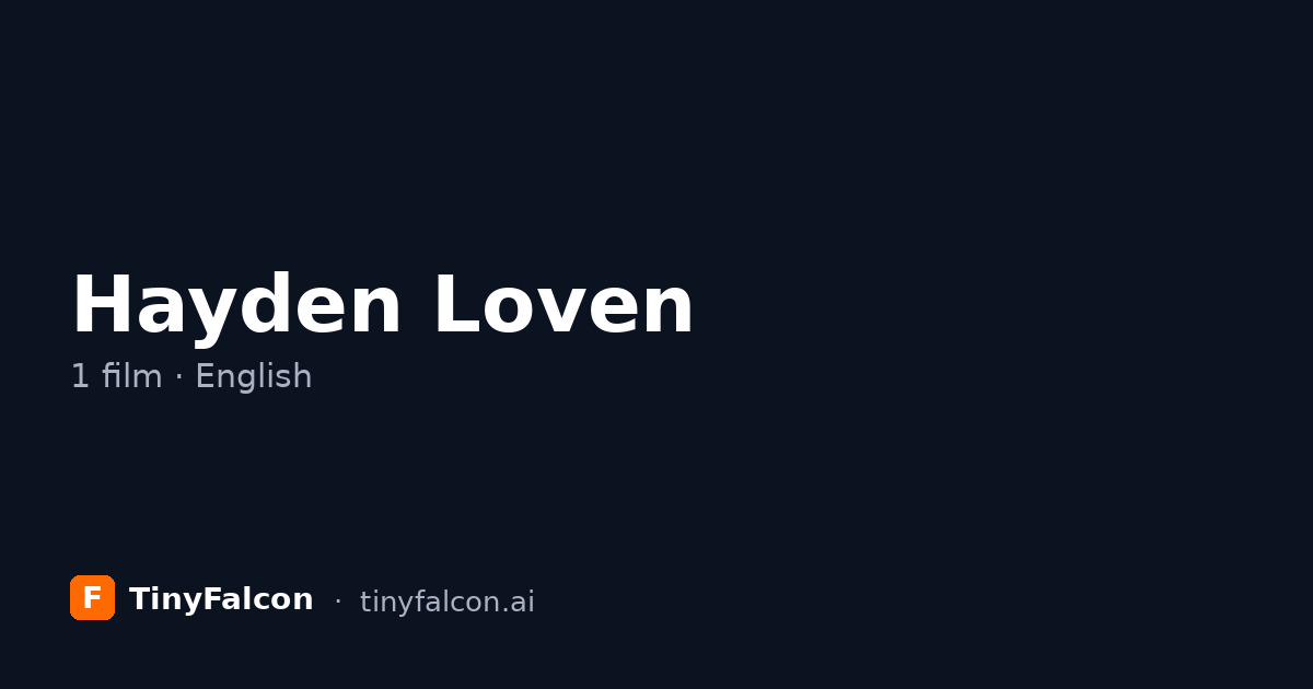 Hayden Loven