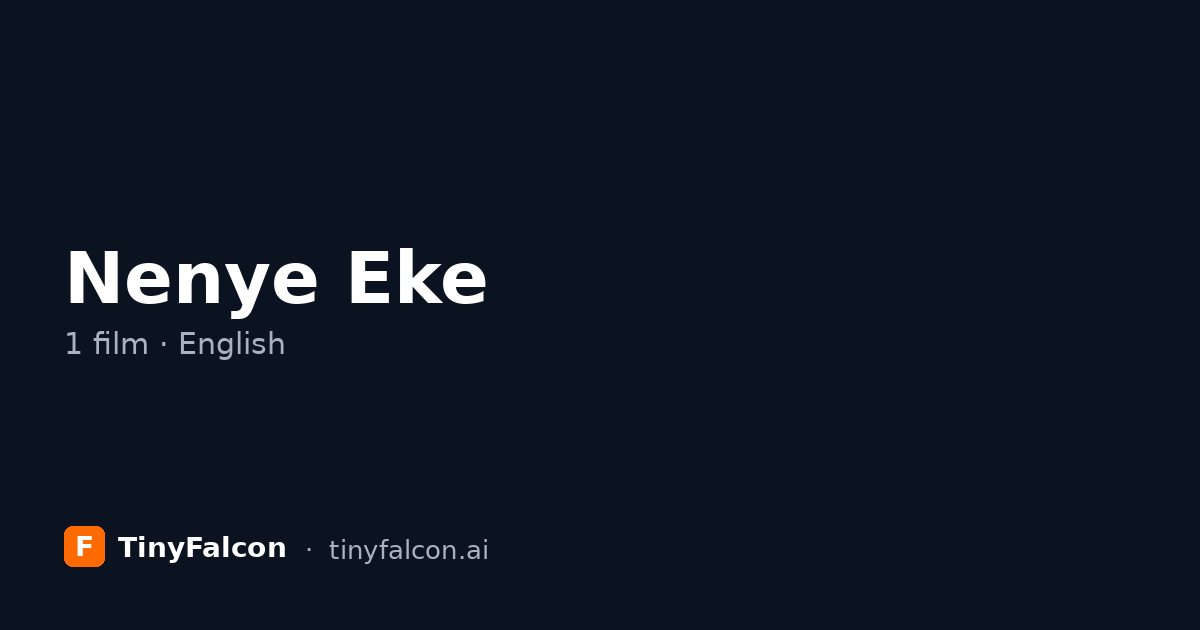 Nenye Eke