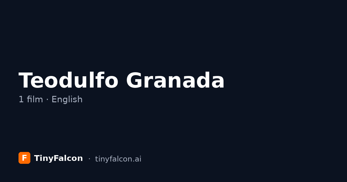 Teodulfo Granada