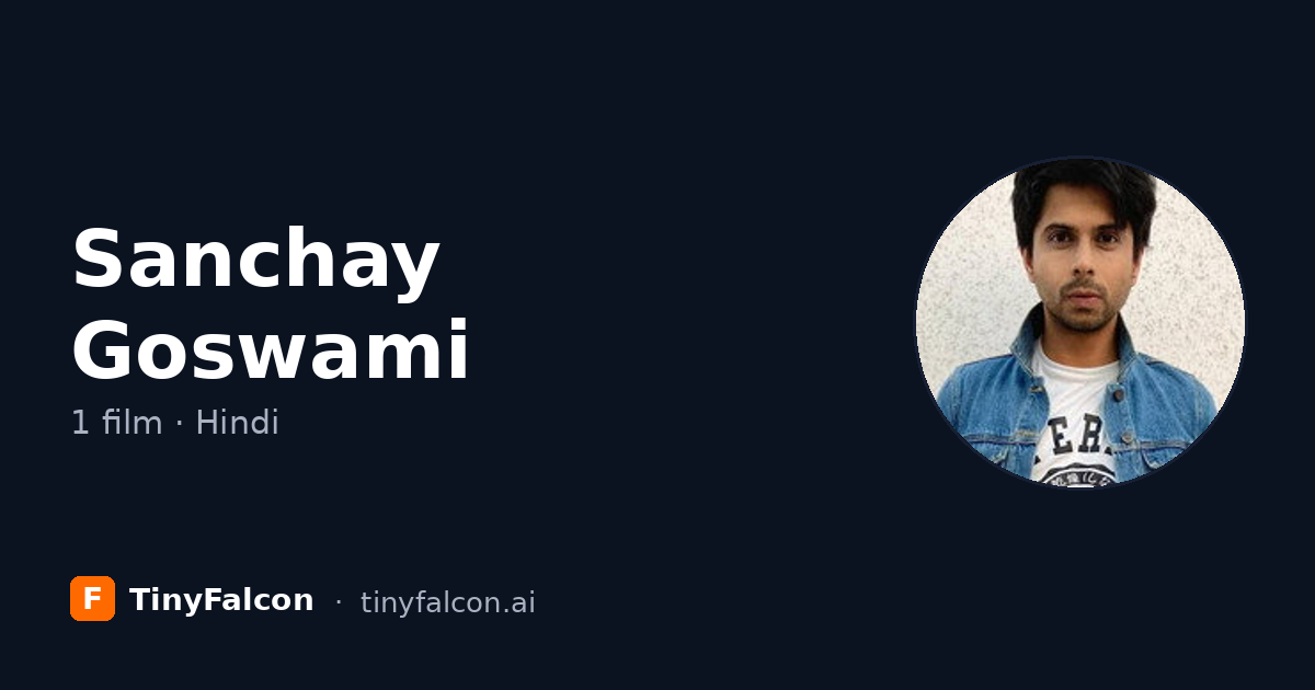 Sanchay Goswami