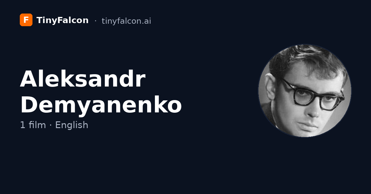 Aleksandr Demyanenko