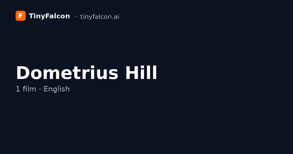 Dometrius Hill