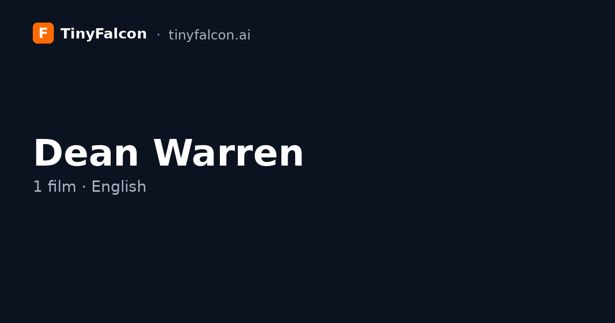 Dean Warren