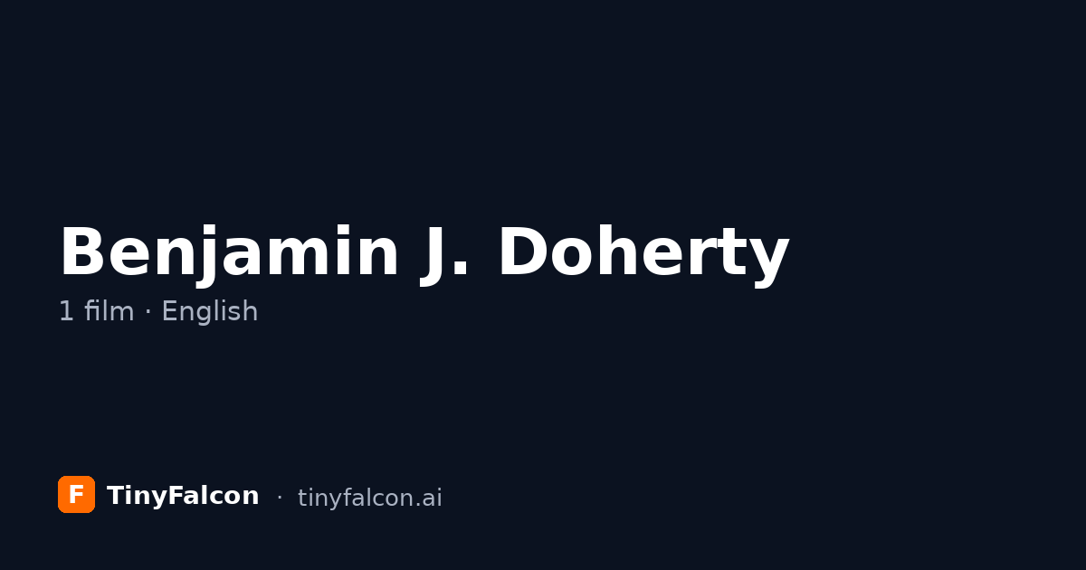 Benjamin J. Doherty