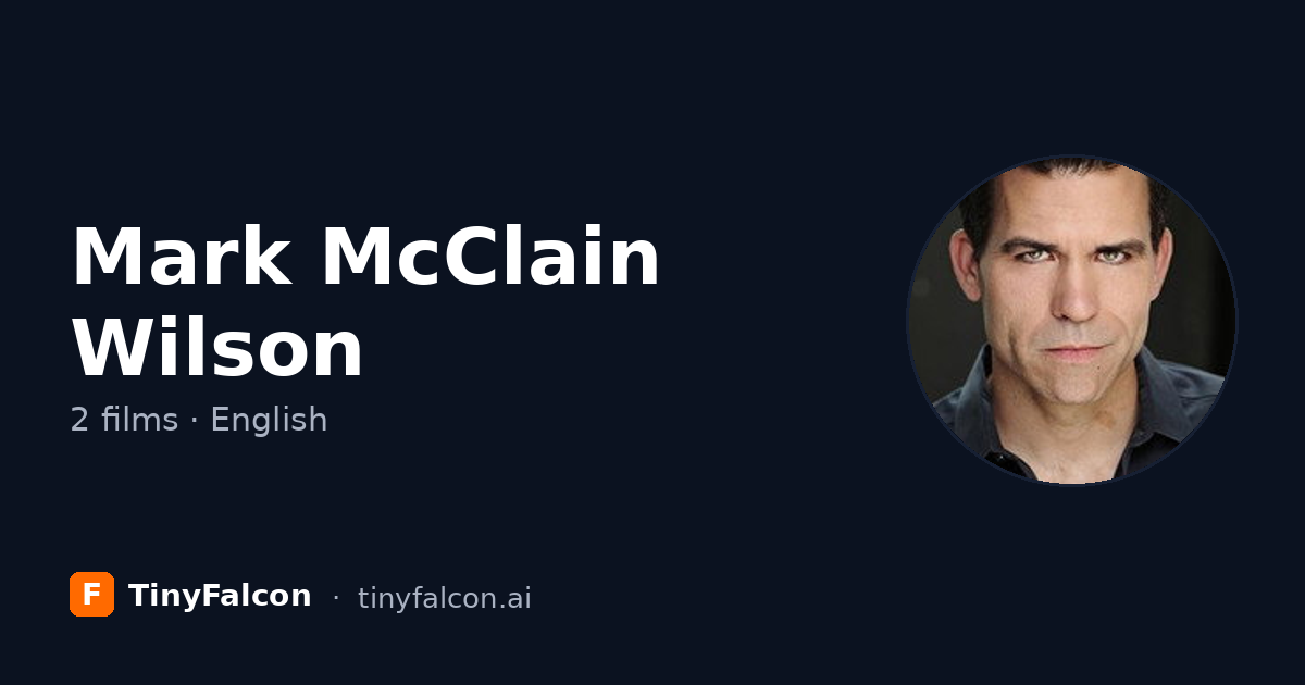 Mark McClain Wilson
