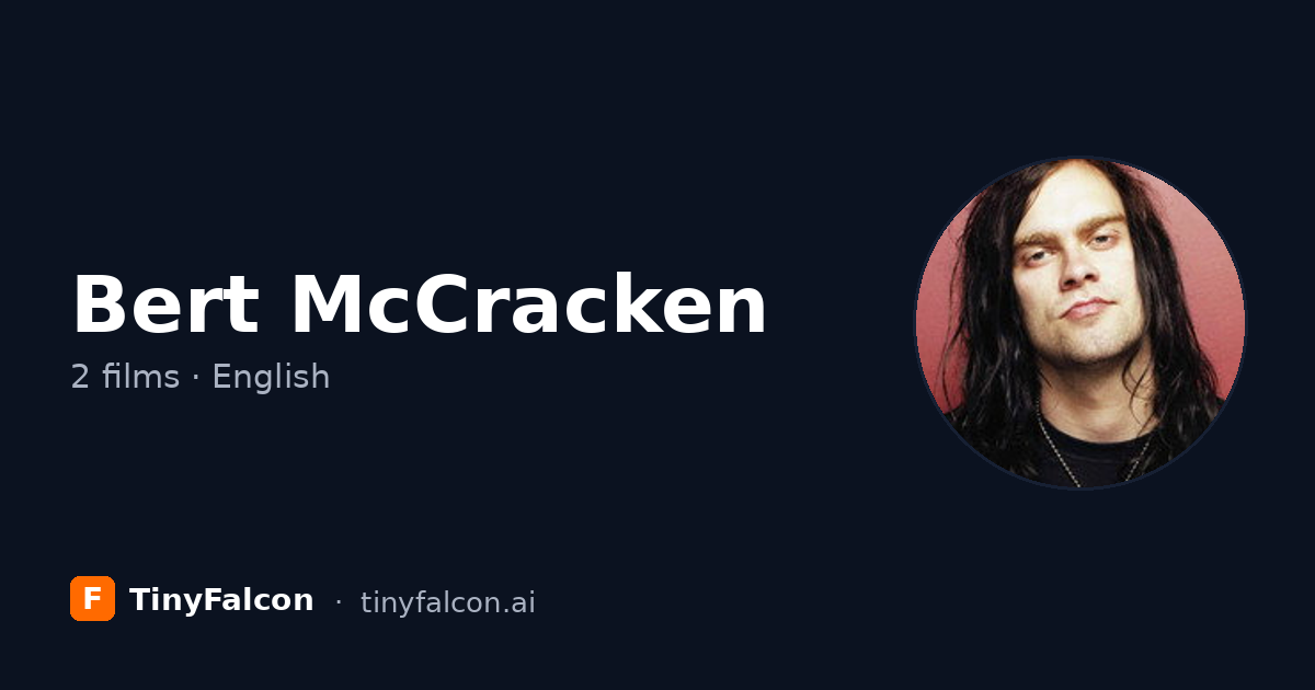 Bert McCracken