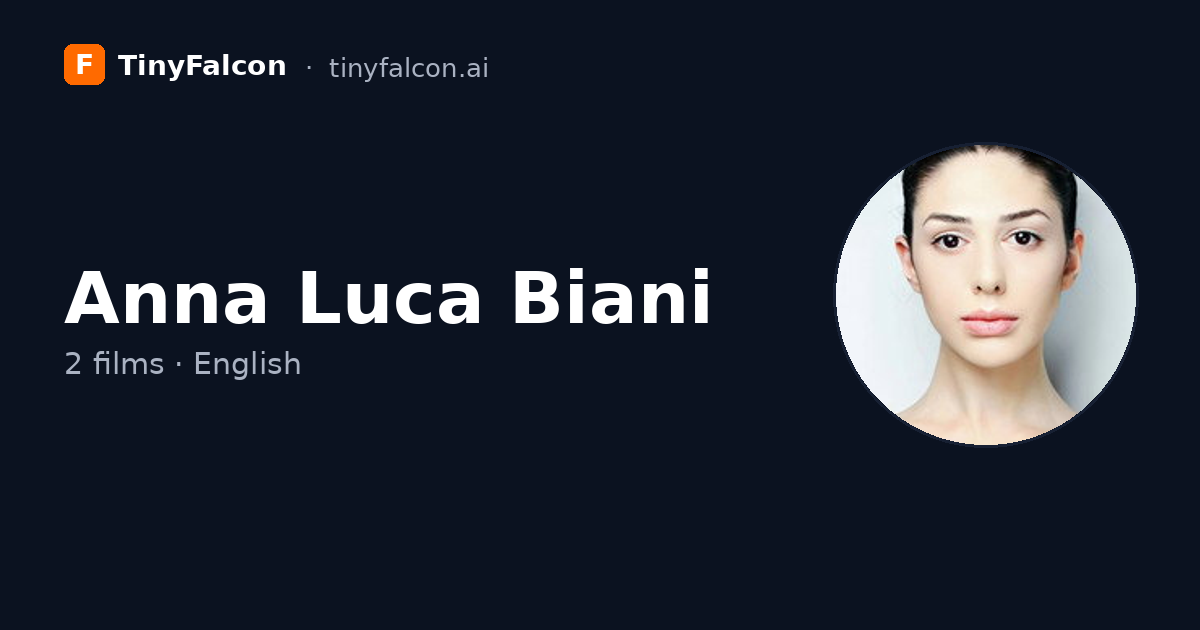 Anna Luca Biani