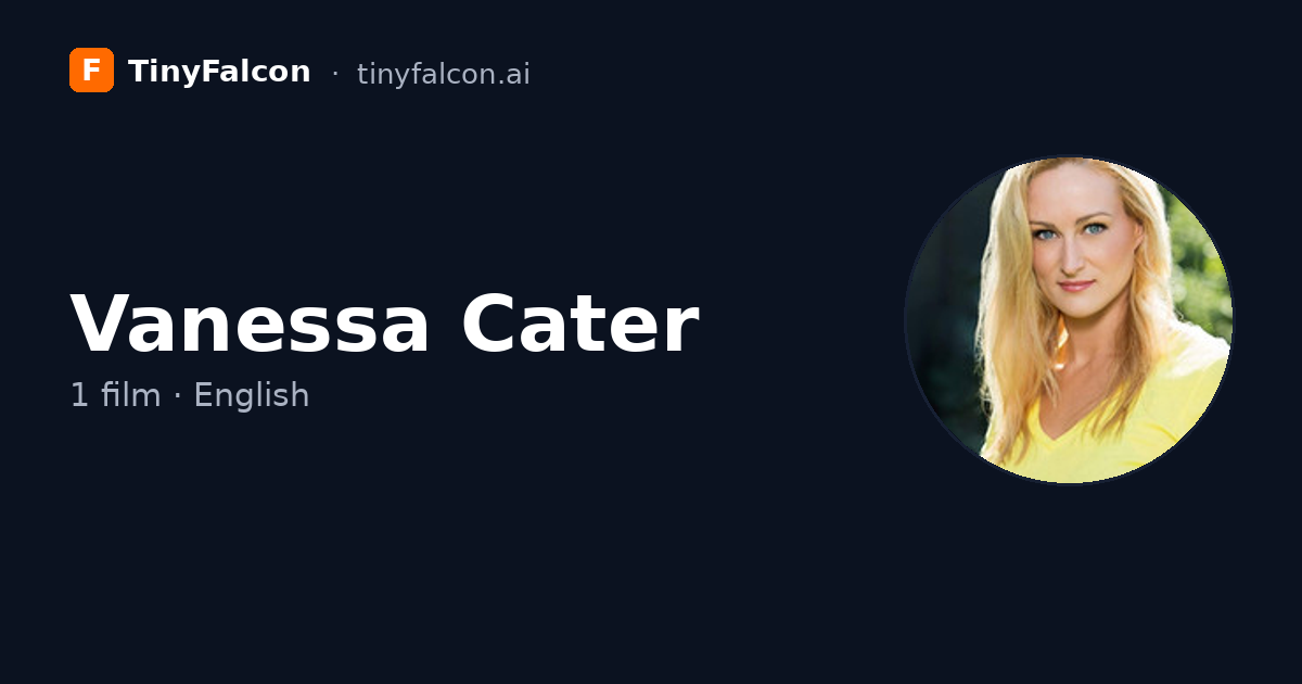 Vanessa Cater